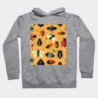 Insect Pattern Hoodie